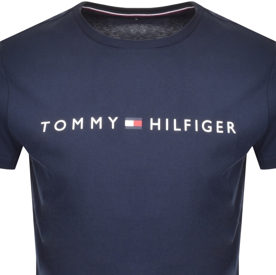 Alternative Image for ProductTommy Hilfiger Logo T Shirt Navy2